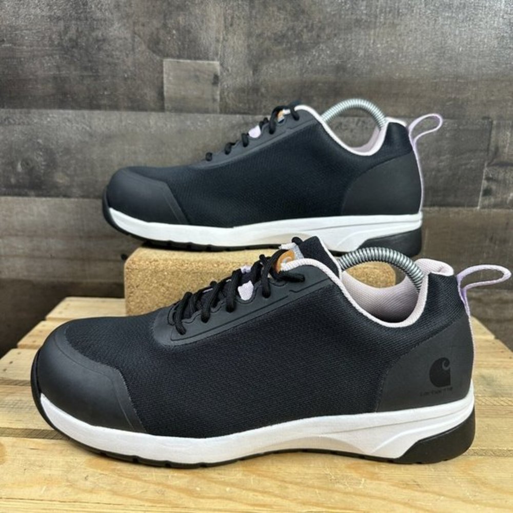 Carhartt‎ Women's Force SD Steel Toe Work Shoes Purple Black
